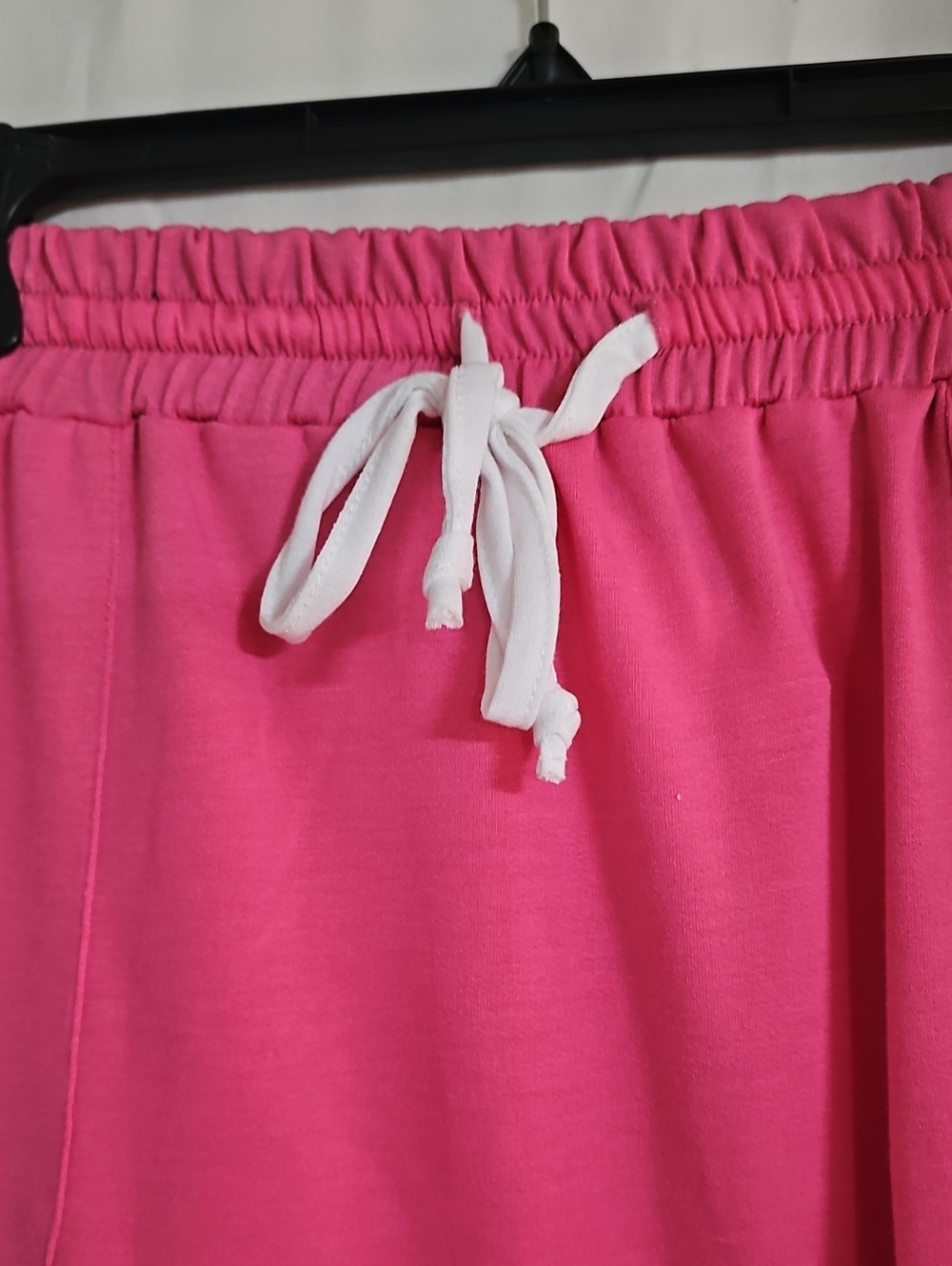 Lularoe Lonica Pink Drawstring Athletic Skirt with White Trim - Picture 2 of 7